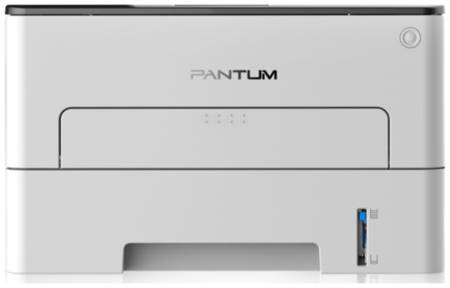 Принтер лазерный Pantum P3010D, ч/б, A4, серый 19844524116557