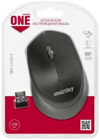 Мышь Smartbuy ONE 333AG-K, черная, беспроводная 19844525287628