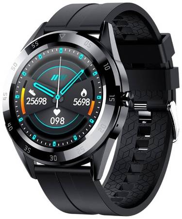 Умные часы BandRate Smart BRSY1010, черный 19844538670318