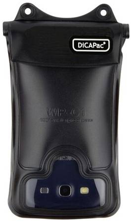 Dicapac гермочехол WP-C1 для смартфона до 5,1' рS черный 19844539483700