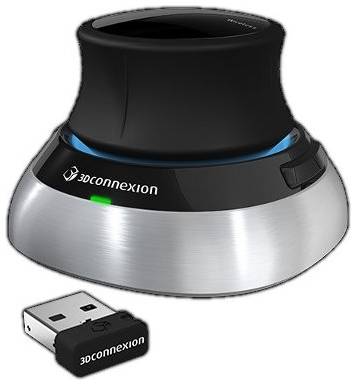 3Dconnexion SpaceMouse Wireless, черный 19844542363596