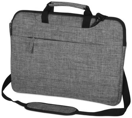 Oasis Сумка «Plush» c усиленной защитой ноутбука 15.6 ', серый 19844547071468