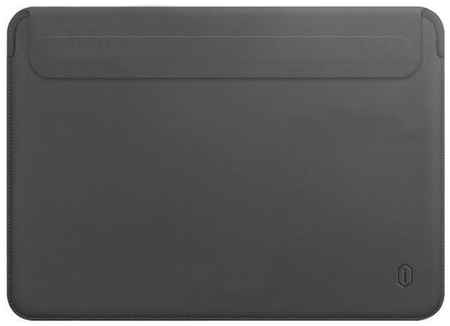 Чехол с магнитной застежкой WiWU Skin Pro для MacBook 12' 2015-2017 (A1534) Серый 19844554563717