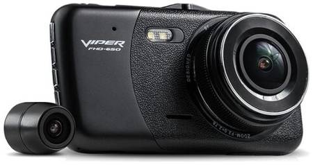 Видеорегистратор VIPER FHD-650 с задней камерой, 2 камеры