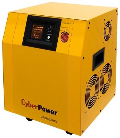Интерактивный ИБП CyberPower CPS7500PRO желтый 5250 Вт 19844557145584