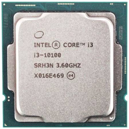 Процессор Intel Core i3-10100 LGA1200, 4 x 3600 МГц, OEM 19844561576998