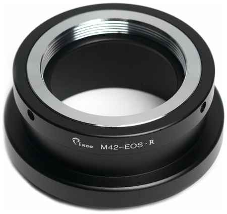 Fotorox Переходник M42 Canon EOS-R, для фотокамер Canon EOS-R, черный 19844564826540