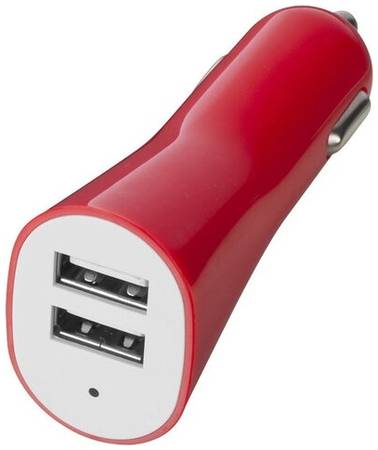 Oasis Автомобильное зарядное устройство ″Pole″, цвет красный 19844565486569