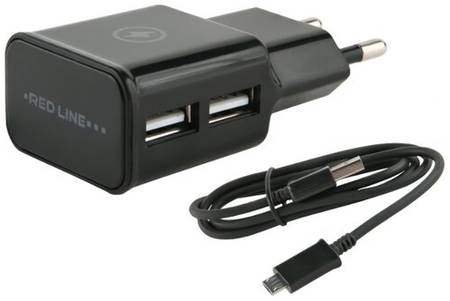 Red Line СЗУ адаптер 2 USB (модель NT-2A), 2.1A , Redline