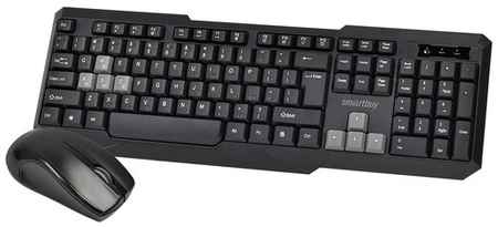 Набор Smartbuy клавиатура + мышь ONE 230346AG-KG, черно-серый, беспроводной 19844568883530