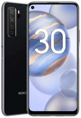 Смартфон HONOR 30S 6/128 ГБ RU, Dual nano SIM, полночный черный 19844571252925