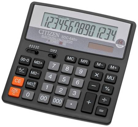 Калькулятор бухгалтерский CITIZEN SDC-640II