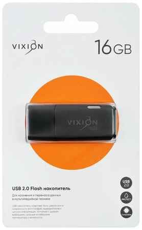 Накопитель USB Flash 16GB 2.0 VIXION Shark Eyes (черный) 19844576398582