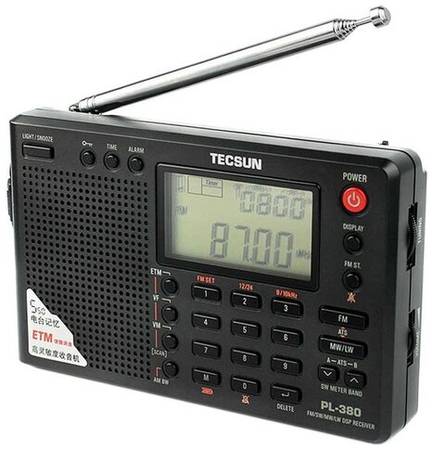 Радиоприемник Tecsun PL-380 black 19844577207884