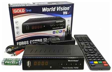 Цифровой ресивер World Vision Foros Combo T2/S2/C
