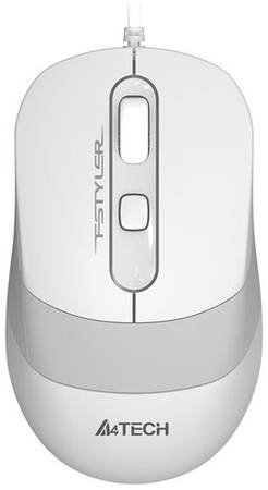 Мышь A4Tech Fstyler FM10, белый/серый 19844589743827