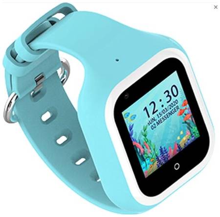 Детские умные часы Smart Baby Watch KT21, голубой