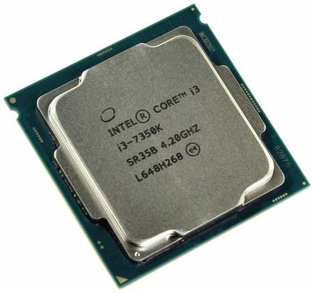 Процессор Intel Core i3-7350K LGA1151, 2 x 4200 МГц, OEM