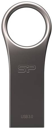 Флешка Silicon Power Jewel J80 64 ГБ, 1 шт., серебристо-серый 19844597095926