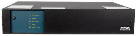Интерактивный ИБП Powercom King Pro RM KIN-1200AP-RM черный 720 Вт