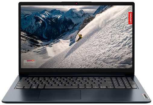 Ноутбук Lenovo IdeaPad 1 Gen 7 15.6″ FHD TN/AMD Ryzen 5 5500U/8GB/256GB SSD/Radeon Graphics/NoOS/ENGKB/русская гравировка/синий (82R400BARM) 19844621646