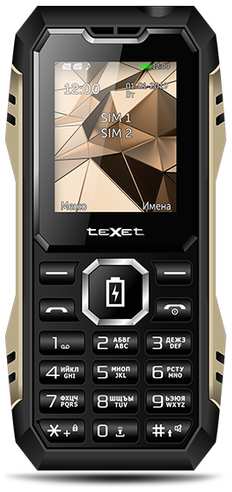 Телефон teXet TM-D429, 2 SIM, черный 19844631605554