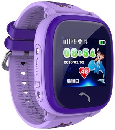 Детские умные часы Smart Baby Watch GW400S, фиолетовый 19844674213336