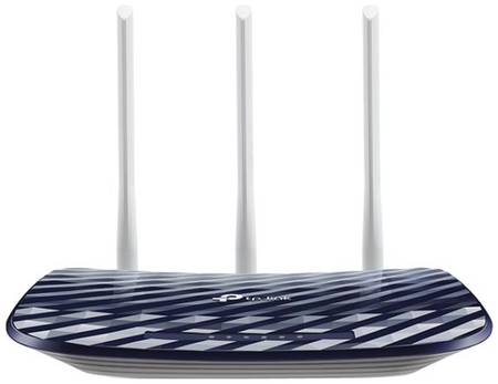Wi-Fi роутер TP-LINK Archer C20 RU, белый / синий 19844679011477
