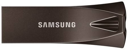 Флешка Samsung BAR Plus 256 ГБ, 1 шт., титан