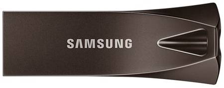 Флешка Samsung BAR Plus 128 ГБ, 1 шт., серый титан 19844702975727