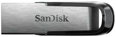 Флешка SanDisk Ultra Flair USB 3.0 128 ГБ, 1 шт., дымчатый серебристый/черный 19844707991444
