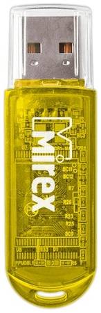 Флешка Mirex ELF 64 ГБ, 1 шт., желтый 19844711054866