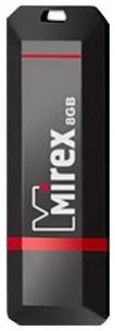 Флешка Mirex KNIGHT 8 ГБ, 1 шт., черный 19844711054893