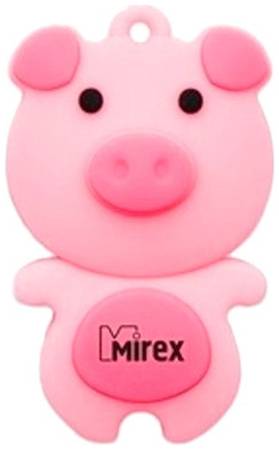 Флешка Mirex PIG 8 ГБ, 1 шт., розовый 19844713456347