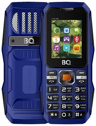 Телефон BQ 1842 Tank mini, 2 SIM, синий 19844742968047