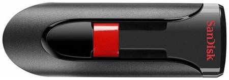 Флешка SanDisk Cruzer Glide CZ60 256 ГБ, 1 шт., черный/красный 19844752731649