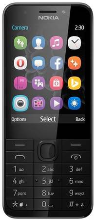 Телефон Nokia 230 Dual Sim, 2 SIM, черный 19844760390311
