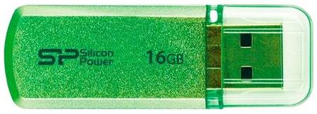 Флешка Silicon Power Helios 101 16 ГБ, 1 шт., Яблочно-зеленый 19844760399148
