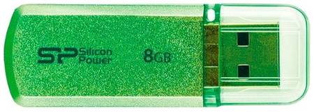 Флешка Silicon Power Helios 101 8 ГБ, 1 шт., Яблочно-зеленый 19844760399251