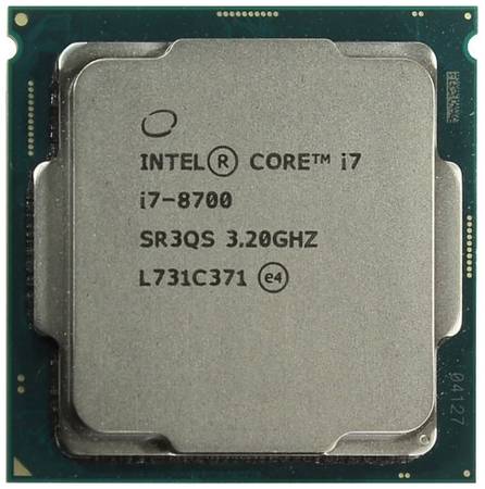 Процессор Intel Core i7-8700 LGA1151, 6 x 3200 МГц, OEM 19844762430970