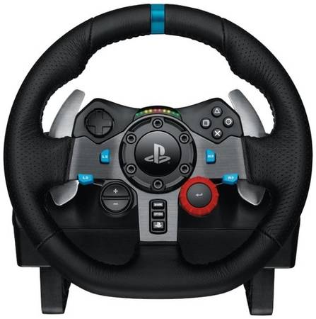 Комплект Logitech G G29 Driving Force, черный, 1 шт 19844763902311