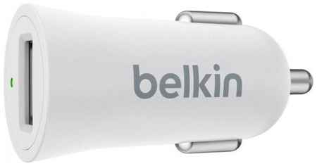 Автомобильное зарядное устройство Belkin MIXIT Metallic (F8M730bt), белый 19844765254177