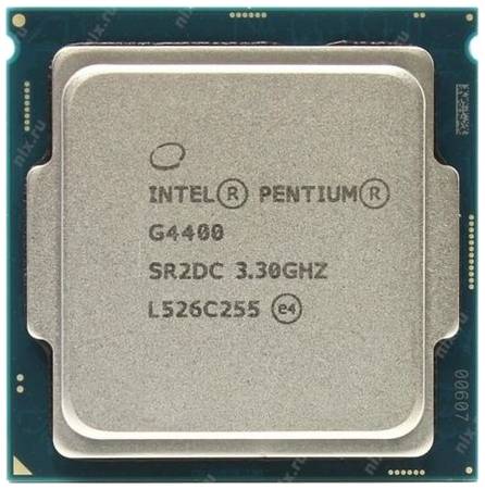 Процессор Intel Pentium G4400 LGA1151, 2 x 3300 МГц, OEM 19844772730369