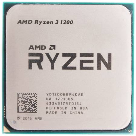Процессор AMD Ryzen 3 1200 AM4, 4 x 3100 МГц, OEM 19844772737309
