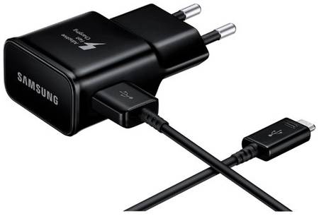Сетевое зарядное устройство Samsung EP-TA20 + кабель USB Type-C, 15 Вт