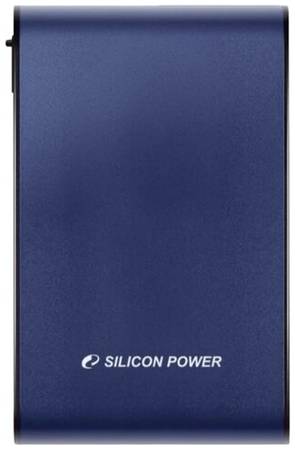 1 ТБ Внешний HDD Silicon Power Armor A80, USB 3.2 Gen 1, синий 19844791462243