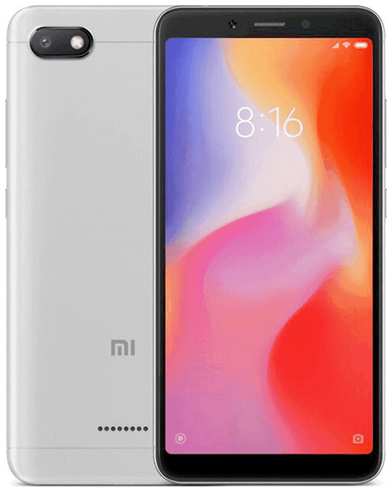 Смартфон Xiaomi Redmi 6 4/64 ГБ Global, Dual nano SIM, серебристый 19844791462962