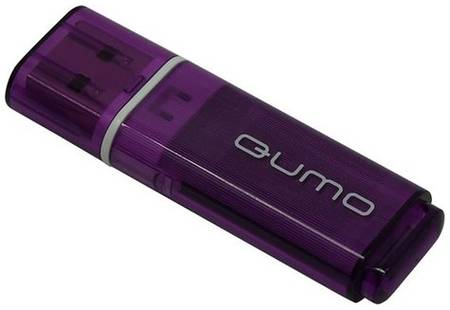 Флешка Qumo Optiva OFD-01 64 ГБ, 1 шт., фиолетовый 19844793316387