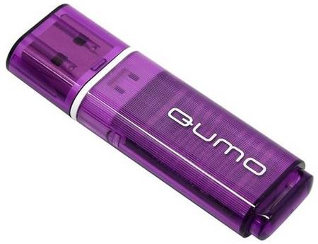 Флешка Qumo Optiva OFD-01 8 ГБ, 1 шт., фиолетовый 19844795224972