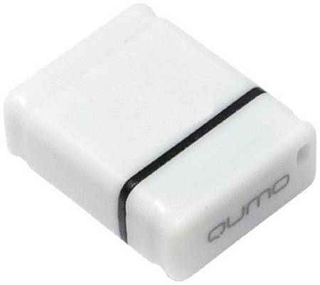Флешка Qumo nanoDrive 8 ГБ, 1 шт., белый 19844795275970